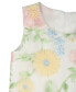 Toddler Girls Sleeveless 3D Floral Embroidered Social Dress