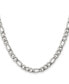 Фото #2 товара Chisel stainless Steel Polished 6.3mm Figaro Chain Necklace