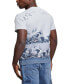 Фото #2 товара Men's Pacific Waves Graphic Crewneck T-Shirt