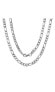 ფოტო #1 პროდუქტის Men's Stainless Steel Figaro Chain Link Necklace