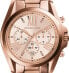 Фото #6 товара Michael Kors Damen Armbanduhr Bradshaw Armband rosegold MK5799