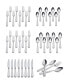 Фото #1 товара Harlow 18/10 Stainless Steel 44 Piece Flatware Set, Service for 8