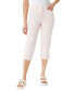 ფოტო #1 პროდუქტის Women's Amanda High-Rise Straight-Leg Capri Jeans