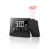 Фото #9 товара Hama Plus Charge - Digital alarm clock - Rectangle - Black - Plastic - -9 - 50 °C - °C