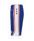 ფოტო #4 პროდუქტის Nike Big boys and girls Royal Philadelphia 76ers Swingman Performance Shorts – Icon Edition