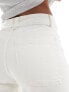 Фото #5 товара Mango wide leg jeans in off white