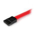 StarTech.com 0.3m SATA Extension Cable - 0.3 m - SATA III - SATA 7-pin - SATA 7-pin - Male/Female - Black - Red - фото #6