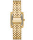 ფოტო #3 პროდუქტის Women's Emery Three-Hand Gold-Tone Stainless Steel Watch 33 x 27mm