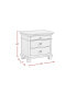 Clovis 3- Drawer Nightstand with USB