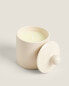 Фото #4 товара (220 g) white petals scented candle