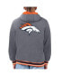 Фото #3 товара Куртка мужская реверсивная Denver Broncos оранжевая, темно-синяя G-III Sports by Carl Banks