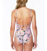 Фото #2 товара Sanctuary 284798 Women's Petal Pusher High-Leg One-Piece Swimsuit, Size XL
