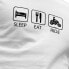 Фото #3 товара KRUSKIS Sleep Eat And Ride short sleeve T-shirt