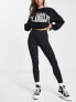 New Look high waisted leggings in black