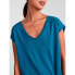 ფოტო #4 პროდუქტის PIECES Kamala short sleeve v neck T-shirt