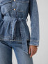 UltraSoft Denim Belted Jacket