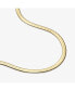 ფოტო #2 პროდუქტის Herringbone Chain Necklace - Ina