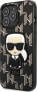 Karl Lagerfeld Etui Karl Lagerfeld KLHCP13LPMNIKBK Apple iPhone 13 Pro hardcase czarny/black Monogram Ikonik Patch