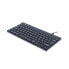 Фото #4 товара R-Go Compact Break R-Go ergonomic keyboard AZERTY (FR) - wired - black - Mini - Wired - USB - AZERTY - Black