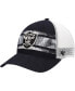 ფოტო #1 პროდუქტის Men's Brown, White Distressed Cleveland Browns Interlude MVP Trucker Snapback Hat