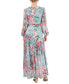Фото #2 товара Women's Printed High-Low Maxi Dress