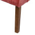 Фото #3 товара Кресло 77 x 64 x 88 cm Синтетическая ткань Деревянный Темно-красный