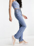 Levi's 725 high rise bootcut jeans in light wash blue