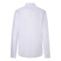 HACKETT Melange Cotton Linen long sleeve shirt