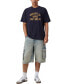 ფოტო #4 პროდუქტის Men's Loose Fit College T-Shirt