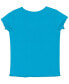 ფოტო #2 პროდუქტის Toddler & Little Girls Ballet Short Sleeve Rib Top