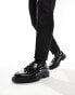 Фото #4 товара ASOS DESIGN tassel loafers in black faux leather