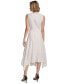 Фото #2 товара Платье женское Calvin Klein в полоску с подолом в виде платка