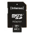 Intenso 3433490 - 64 GB - MicroSDXC - Class 10 - UHS-I - 100 MB/s - 45 MB/s