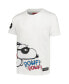 ფოტო #2 პროდუქტის Big Boys and Girls White Peanuts Snoopy Hero T-shirt