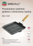 Patelnia KingHoff grillowa Żeliwna 24cm