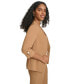 Фото #3 товара Куртка Calvin Klein асимметричная с открытым передним трикотажным воротником и рукавами с застежками-планками