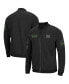 Фото #1 товара Men's Black Maine Black Bears OHT Military-Inspired Appreciation High-Speed Bomber Full-Zip Jacket