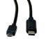 ROLINE 11.02.8782 - 4.5 m - USB B - Micro-USB B - USB 2.0 - 480 Mbit/s - Black