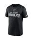Фото #3 товара Men's Black Las Vegas Raiders Legend Community Performance T-shirt