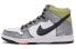 Nike Dunk High CMFT "Wolf White" 高帮 板鞋 男款 黑白灰 / Кроссовки Nike Dunk High 705434-100