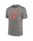 Men's Heather Charcoal Tampa Bay Buccaneers Throwback Sideline Performance T-shirt