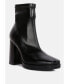 Фото #2 товара tintin square toe ankle heeled boots