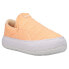 Фото #4 товара Puma Suede Mayu Mono SlipOn Platform Womens Orange Sneakers Casual Shoes 383967