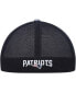 ფოტო #5 პროდუქტის Men's Heathered Gray, Navy New England Patriots Motivator Flex Hat