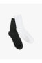 Фото #3 товара Basic 2'li Soket Çorap Seti Çok Renkli