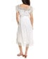 Фото #2 товара Joie Aspen Midi Dress Women's White Xl