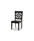 Фото #9 товара Nicolette Modern and Contemporary 2-Piece Finished Wood Dining Chair Set