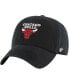 ფოტო #1 პროდუქტის Men's Black Chicago Bulls Classic Franchise Fitted Hat