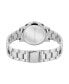 ფოტო #2 პროდუქტის Women's 2 Hands Silver-Tone Stainless Steel Bracelet Watch 38 mm