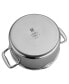 Фото #2 товара Clad CFX 6-Qt. Dutch Oven with Strainer Lid and Pouring Spouts